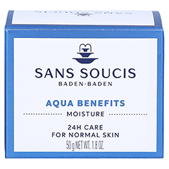 SANS SOUCIS MOISTURE Aqua Benefits 24h Pflege 50 Milliliter - Rckseite