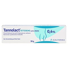Tannolact Fettcreme 0,4% 50 Gramm N2 - Vorderseite