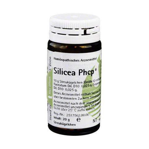 SILICEA PHCP Globuli 20 Gramm N1