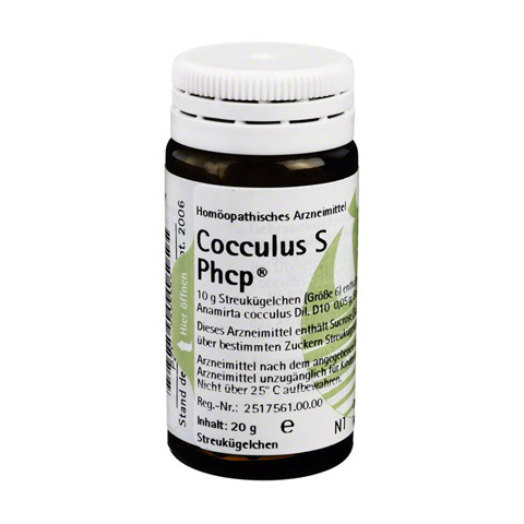COCCULUS S Phcp Globuli 20 Gramm N1