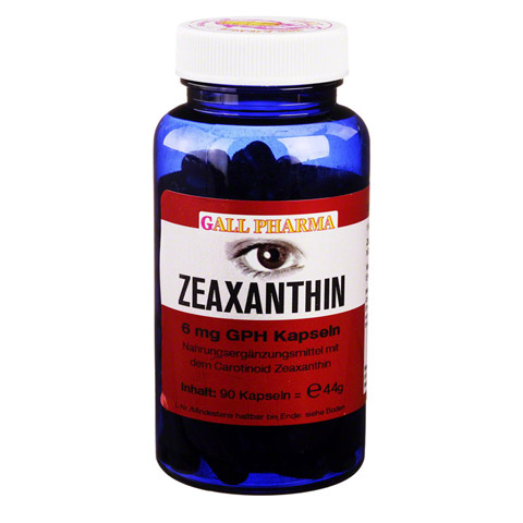 ZEAXANTHIN 6 mg GPH Kapseln 90 Stck