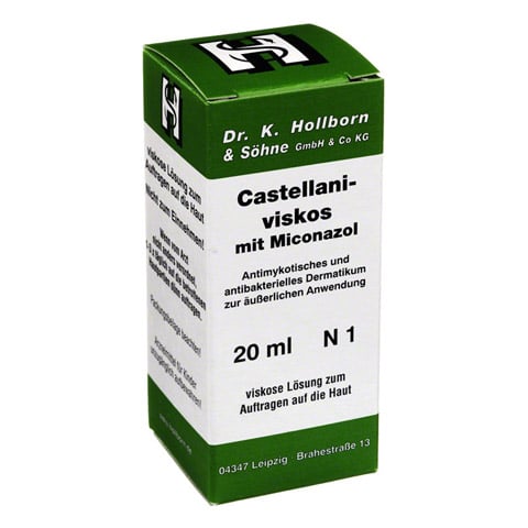 Castellani viscos mit Miconazol 20 Milliliter N1