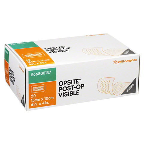 OPSITE Post-OP Visible 10x15 cm Verband 20 Stck