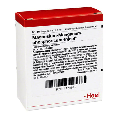 MAGNESIUM MANGANUM phosphoricum Injeel Ampullen 10 Stck N1