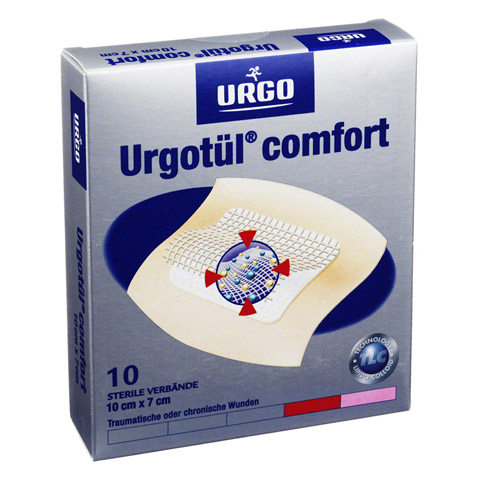 URGOTL comfort 7x10 cm Verband 10 Stck