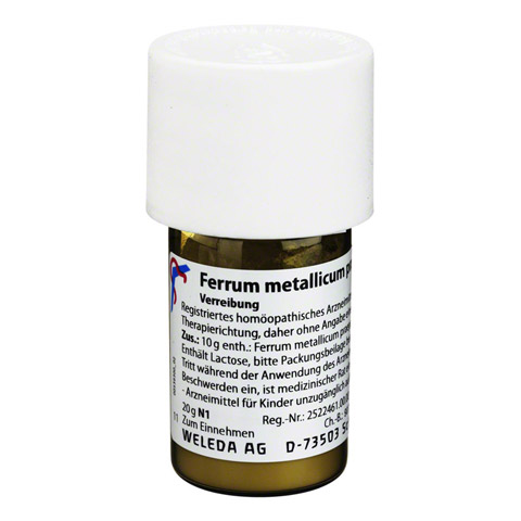 FERRUM METALLICUM PRAEPARATUM D 6 Trituration 20 Gramm N1