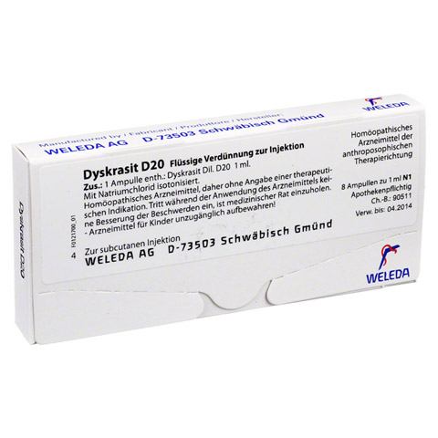 DYSKRASIT D 20 Ampullen 8x1 Milliliter N1