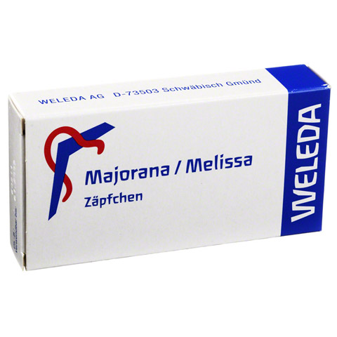 MAJORANA/MELISSA Suppositorien 10 Stück N1