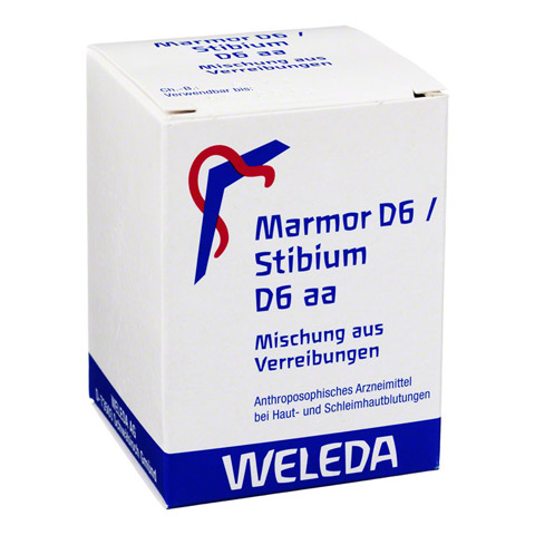 MARMOR D 6/Stibium D 6 aa Trituration 50 Gramm N2