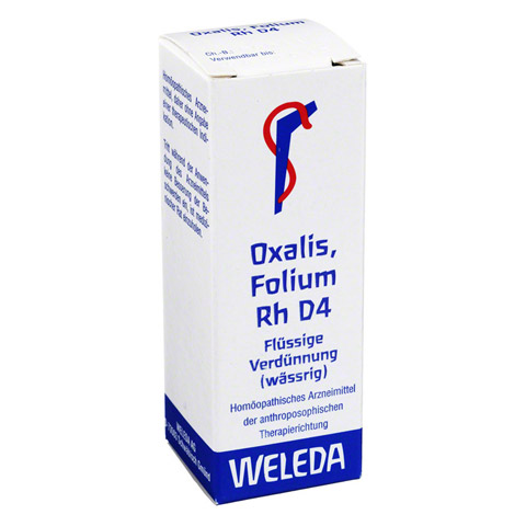 OXALIS FOLIUM Rh D 4 Dilution 20 Milliliter N1