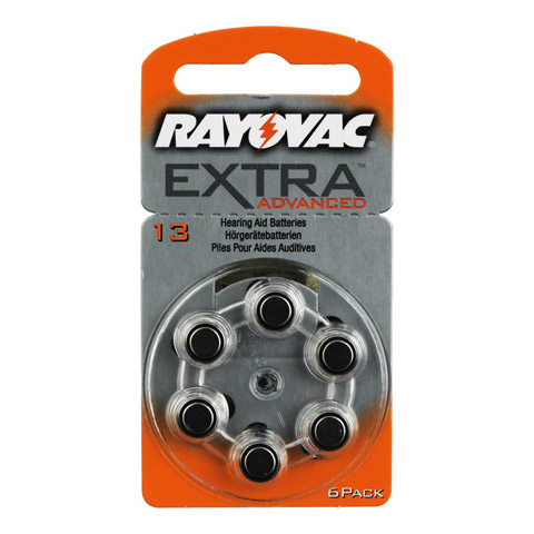 RAY O VAC 13 Hrgertebatterie Ultra Extra 6 Stck