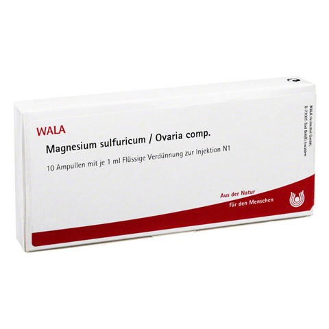 MAGNESIUM SULFURICUM/Ovaria comp.Ampullen 10x1 Milliliter N1