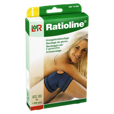 RATIOLINE active Kniegelenkbandage Gr.XL 1 Stück
