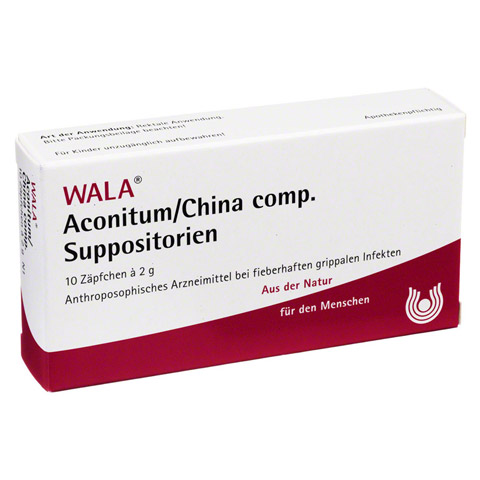 ACONITUM/CHINA comp.Suppositorien 10x2 Gramm N1