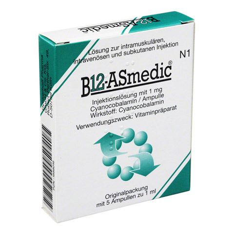 B12 Asmedic Ampullen 5x1 Milliliter N1