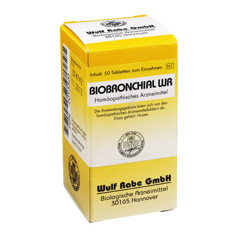 BIOBRONCHIAL WR Tabletten 50 Stck N1