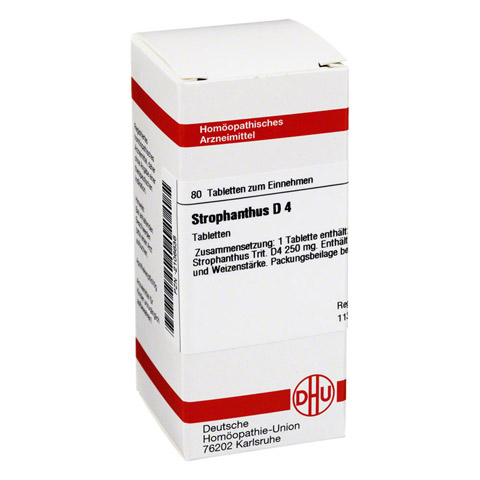 STROPHANTHUS D 4 Tabletten 80 Stck N1