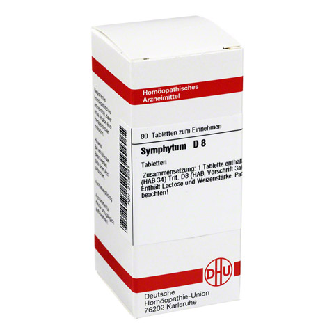 SYMPHYTUM D 8 Tabletten 80 Stck N1
