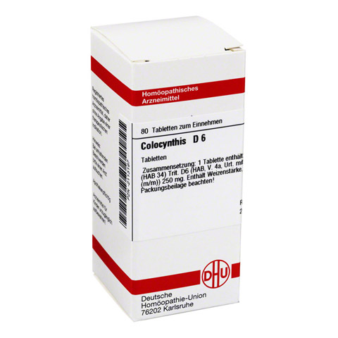 COLOCYNTHIS D 6 Tabletten 80 Stck N1