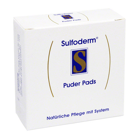 SULFODERM S Puder Pads 3 Stück