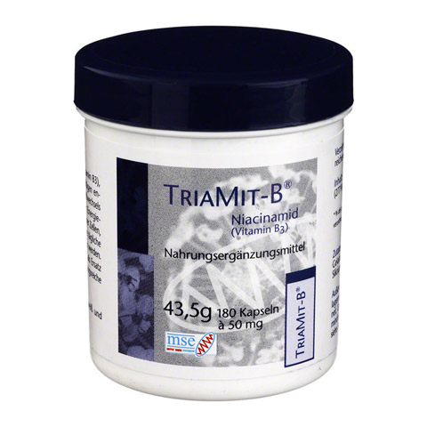 TRIAMIT B Niacinamid 50 mg Kapseln 180 Stck
