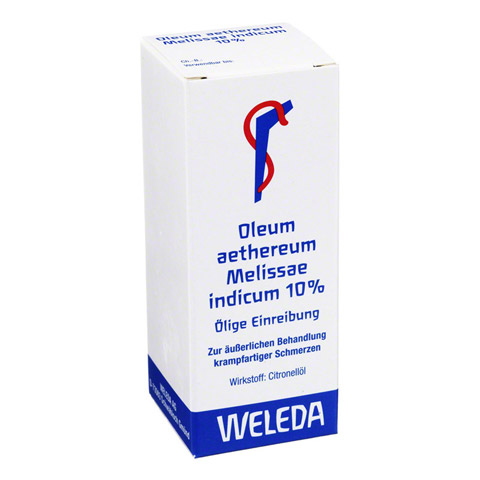 OLEUM AETHEREUM melissae indicum 10% 50 Milliliter N2