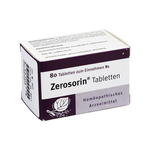 ZEROSORIN Tabletten 80 Stück