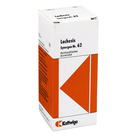 SYNERGON KOMPLEX 62 Lachesis Tropfen 50 Milliliter N1