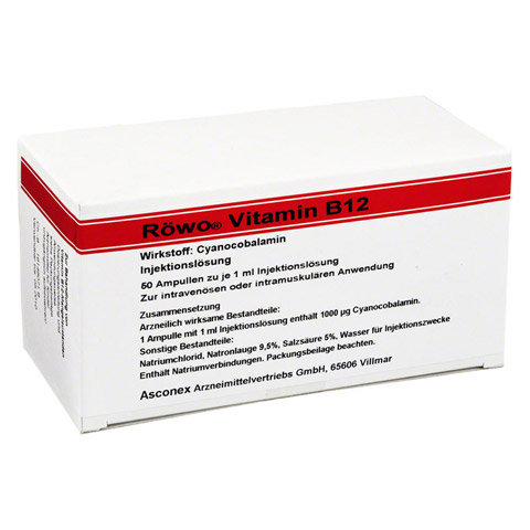 Vitamin B12 Röwo 50x1 Milliliter