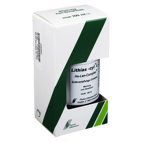 LITHIAS-cyl L Ho-Len-Complex Tropfen 100 Milliliter N2