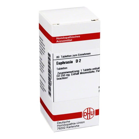 EUPHRASIA D 2 Tabletten 80 Stück N1