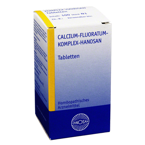 CALCIUM FLUORATUM KOMPLEX Hanosan Tabletten 100 Stck N1