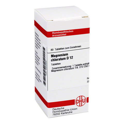 MAGNESIUM CHLORATUM D 12 Tabletten 80 Stck N1