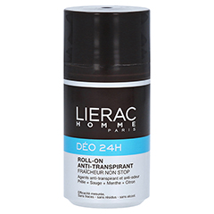 LIERAC Homme Deo Roll-on 24 h 50 Milliliter