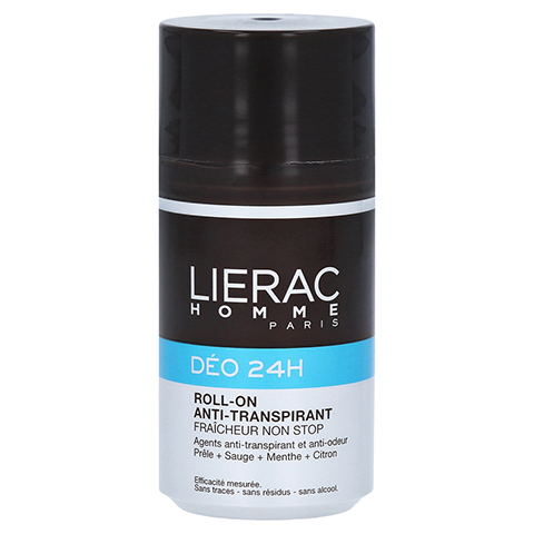 LIERAC Homme Deo Roll-on 24 h 50 Milliliter