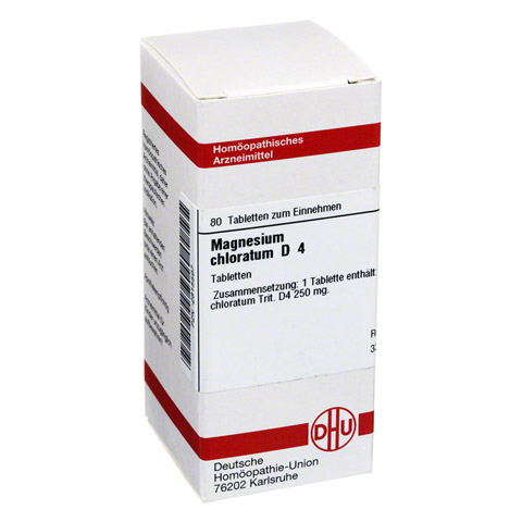 MAGNESIUM CHLORATUM D 4 Tabletten 80 Stck N1