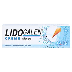 LIDOGALEN 40 mg/g Creme 5 Gramm - Vorderseite