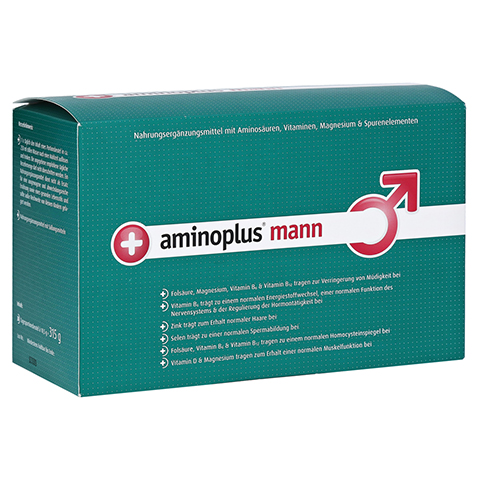 AMINOPLUS mann Pulver 30 Stück
