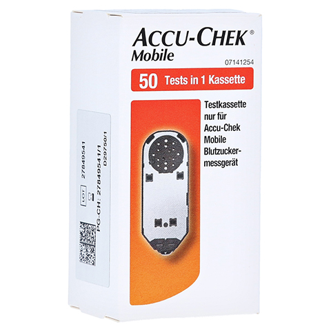 ACCU CHEK Mobile Testkassette 50 Stck