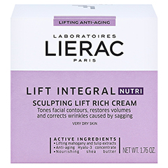 LIERAC LIFT INTEGRAL NUTRI Lifting Creme Sehr trockene Haut 50 Milliliter - Vorderseite