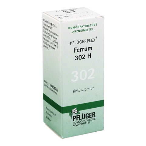 PFLÜGERPLEX Ferrum 302 H Tabletten 100 Stück N1