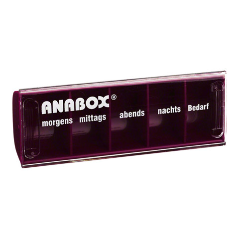 ANABOX Tagesbox rot 1 Stück