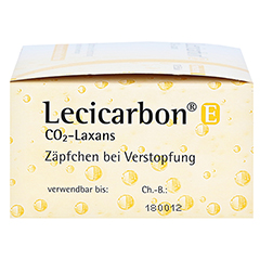 Lecicarbon E CO2-Laxans fr Erwachsene 100 Stck - Rechte Seite