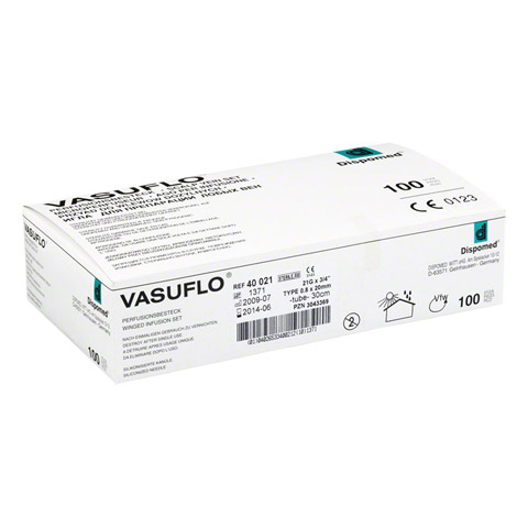 VASUFLO Perfusionsbesteck 21 G 0,8x19 100 Stck