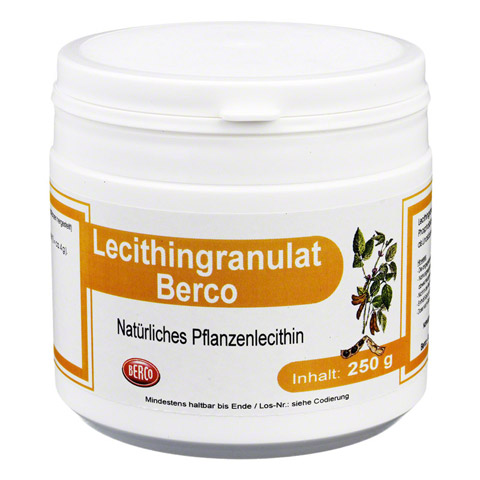 LECITHIN GRANULAT Berco 250 Gramm