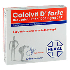 Calcivit D forte 1000mg/880 I.E.
