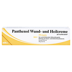 Panthenol Wund- und Heilcreme JENAPHARM 50mg/g 50 Gramm N2 - Vorderseite