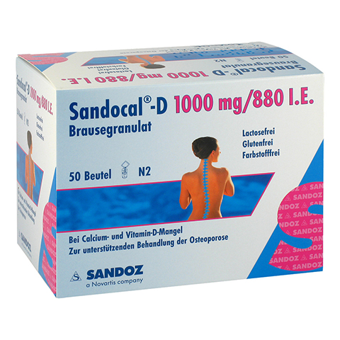 SANDOCAL D 1000/880 Granulat 50 Stck N2