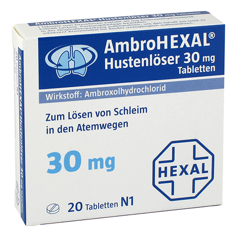 AMBROHEXAL Hustenlser 30 mg Tabletten 20 Stck N1
