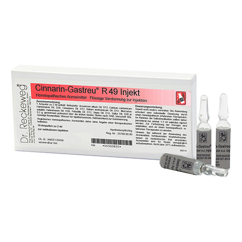 CINNARIN-Gastreu R49 Injekt Ampullen 10x2 Milliliter N1